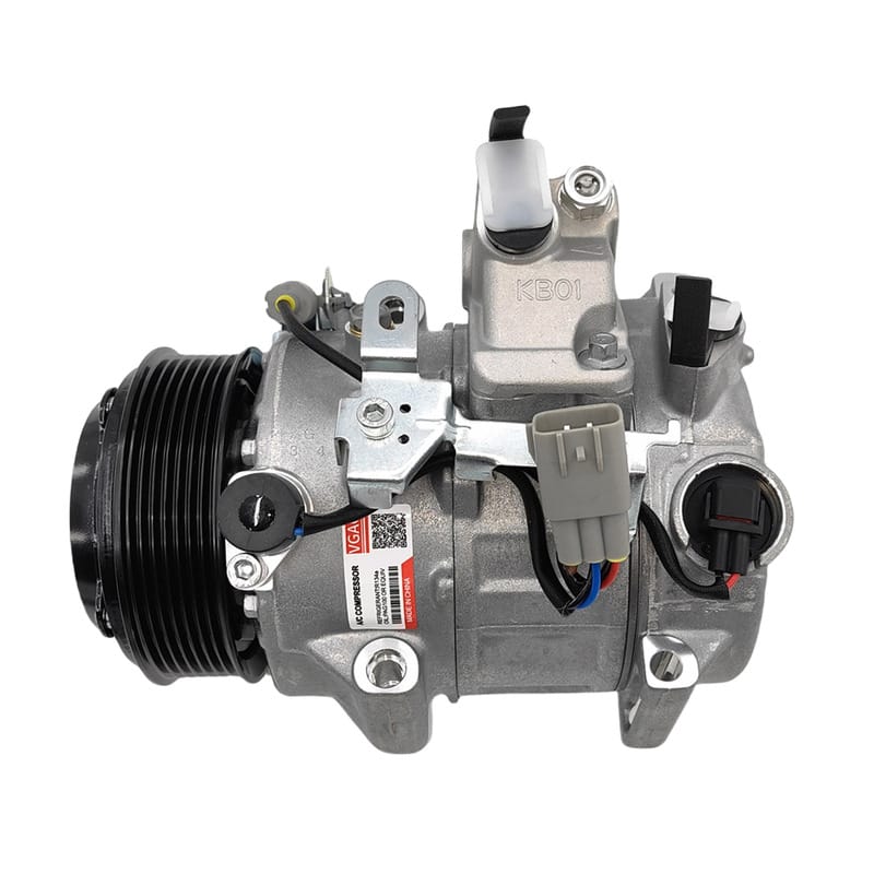 Air Con AC Compressor Fit For Toyota Kluger GSU40R GSU45R 3.5L 2GR-FE P/N 7SBH17C Square Plug 2007-2014 8832048150