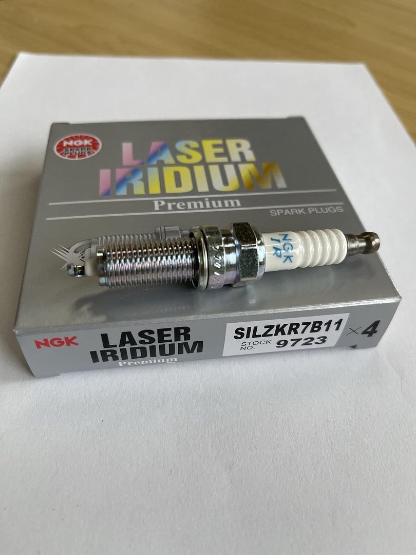 NGK SILZKR7B11 9723 Laser Iridium Spark Plug for Honda Civic, CR-V, Accord 1.5L Turbo